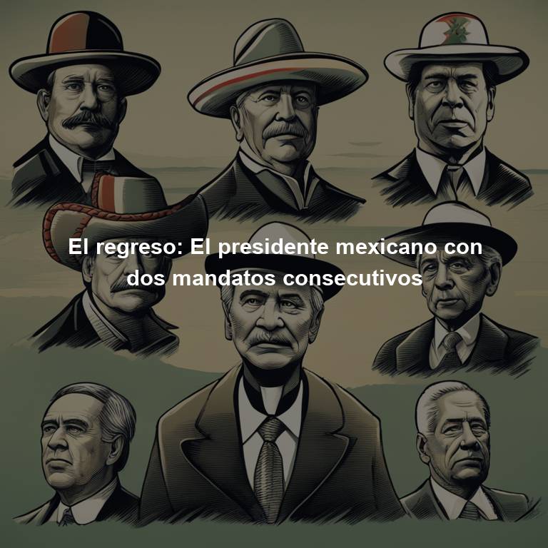 El regreso: El presidente mexicano con dos mandatos consecutivos