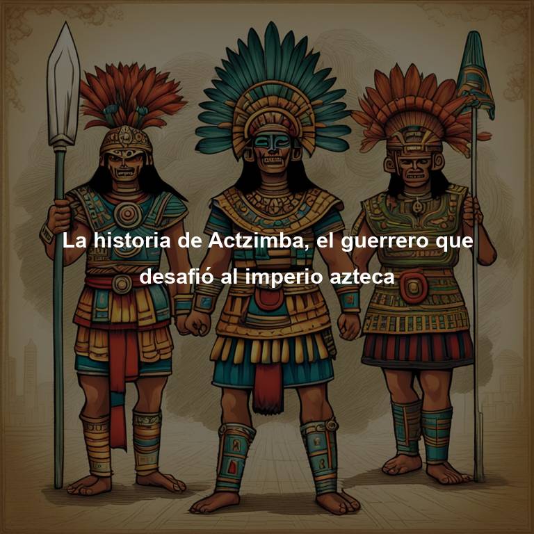 La historia de Actzimba, el guerrero que desafió al imperio azteca
