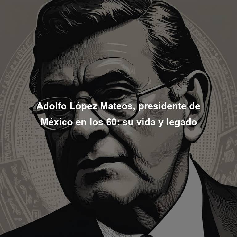 Adolfo López Mateos, presidente de México en los 60: su vida y legado