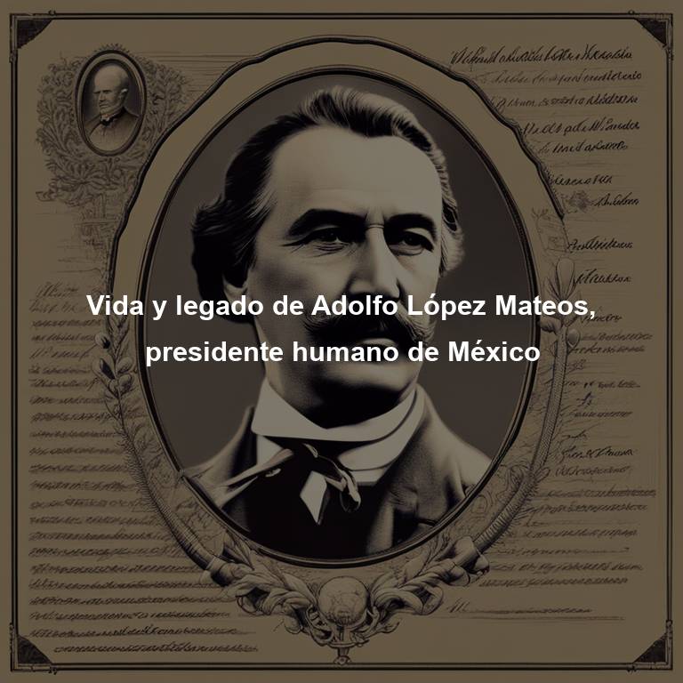 Vida y legado de Adolfo López Mateos, presidente humano de México