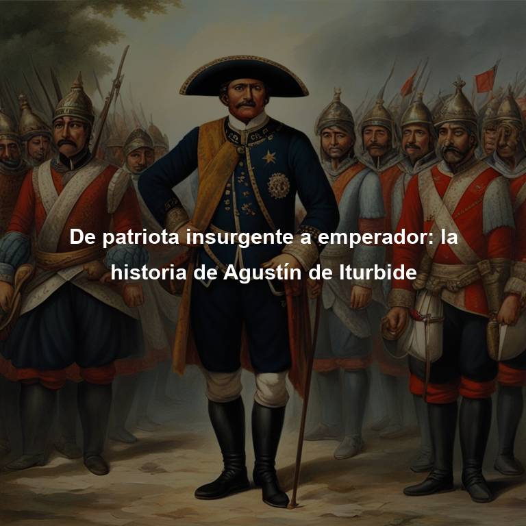 De patriota insurgente a emperador: la historia de Agustín de Iturbide