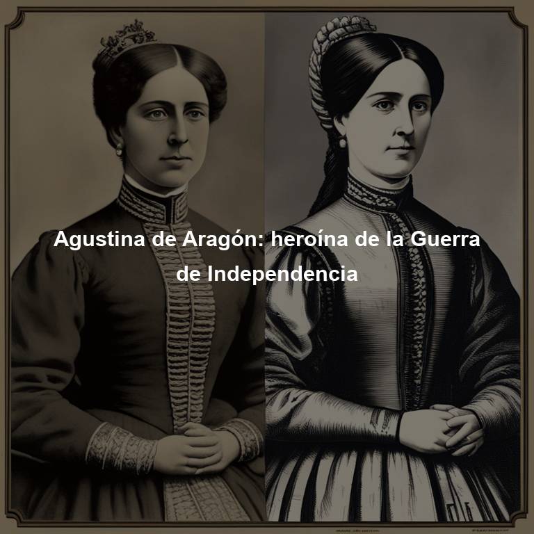 Agustina de Aragón: heroína de la Guerra de Independencia