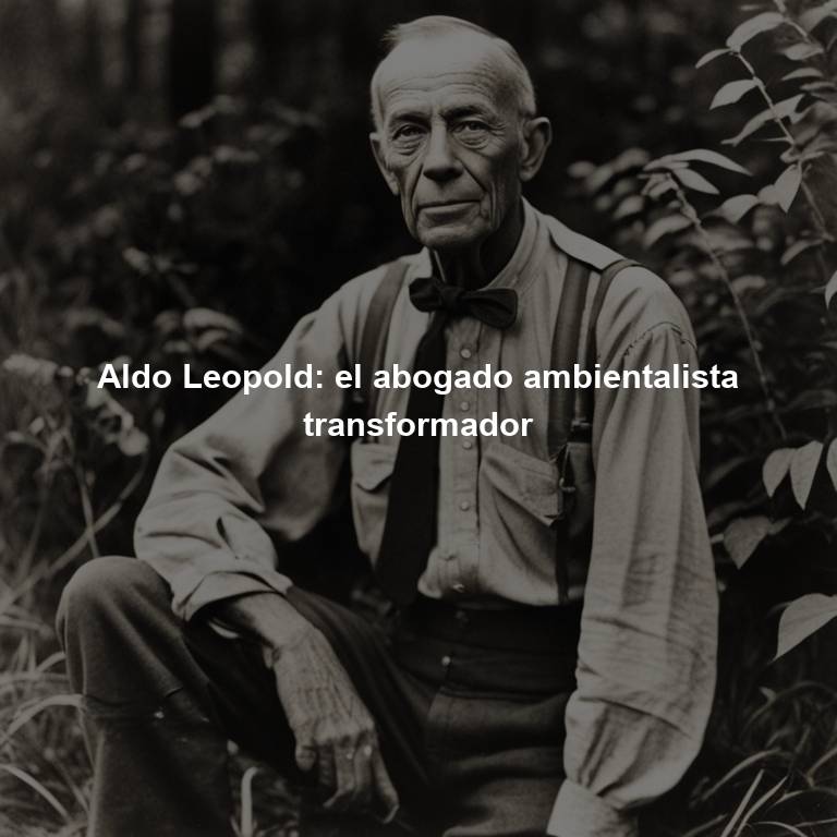 Aldo Leopold: el abogado ambientalista transformador
