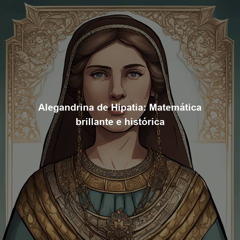 Alegandrina de Hipatia: Matemática brillante e histórica