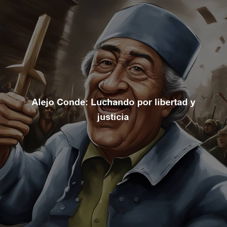 Alejo Conde: Luchando por libertad y justicia