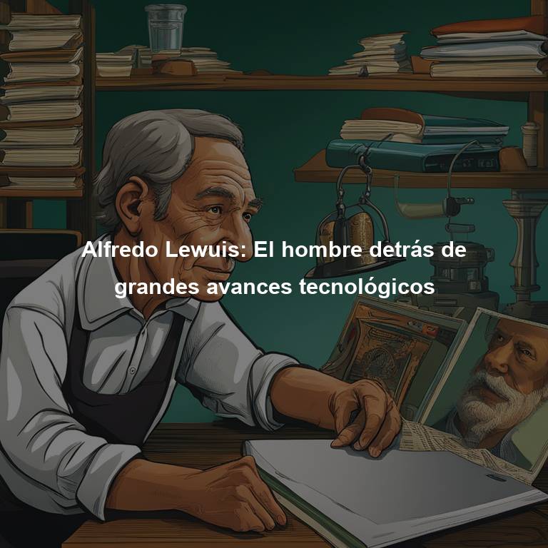 Alfredo Lewuis: El hombre detrás de grandes avances tecnológicos