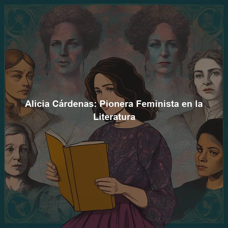 Alicia Cárdenas: Pionera Feminista en la Literatura