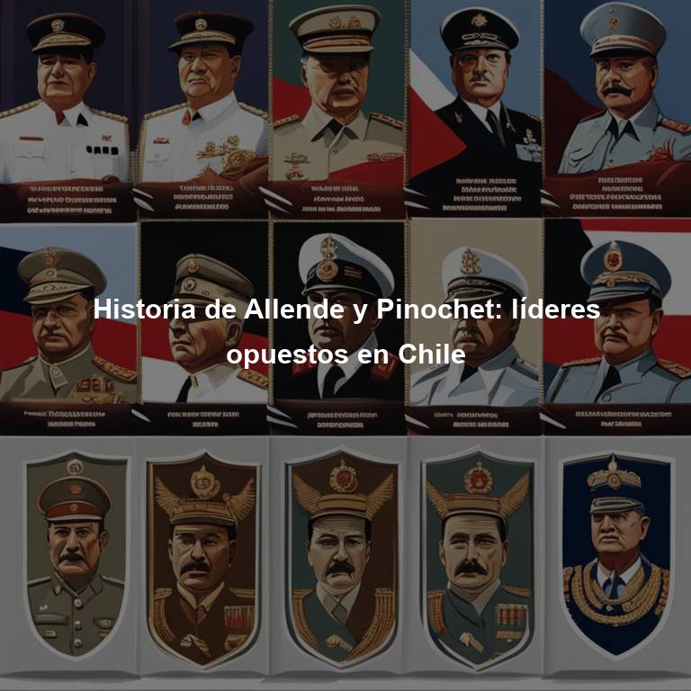 Historia de Allende y Pinochet: líderes opuestos en Chile