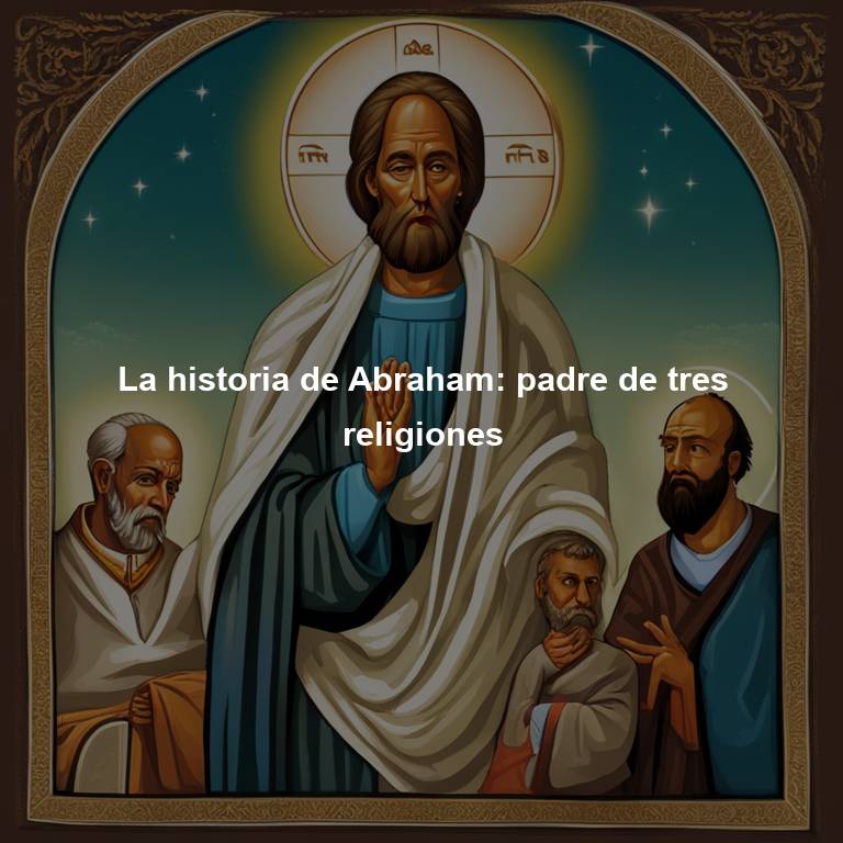 La historia de Abraham: padre de tres religiones