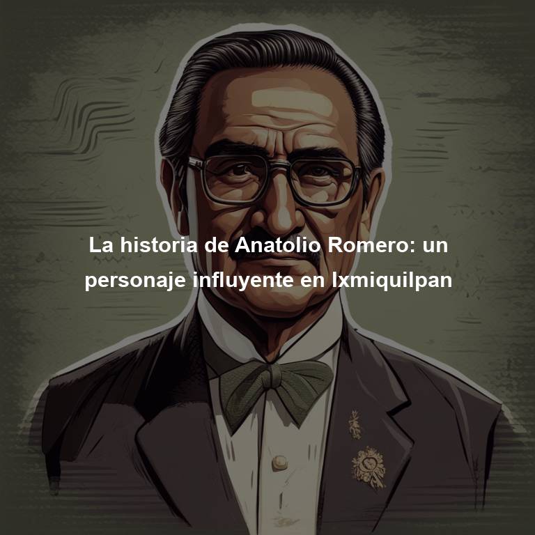 La historia de Anatolio Romero: un personaje influyente en Ixmiquilpan