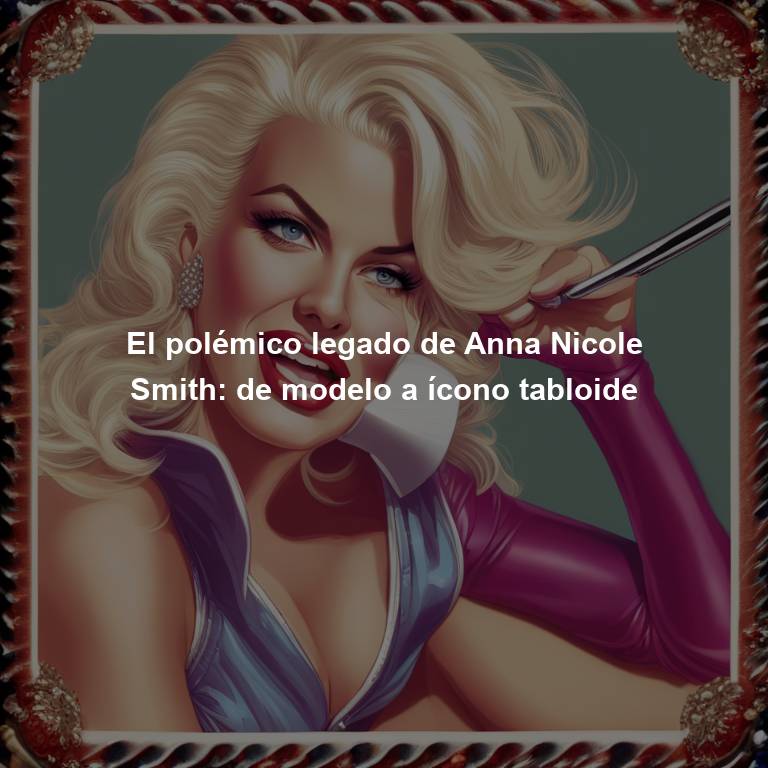 El polémico legado de Anna Nicole Smith: de modelo a ícono tabloide
