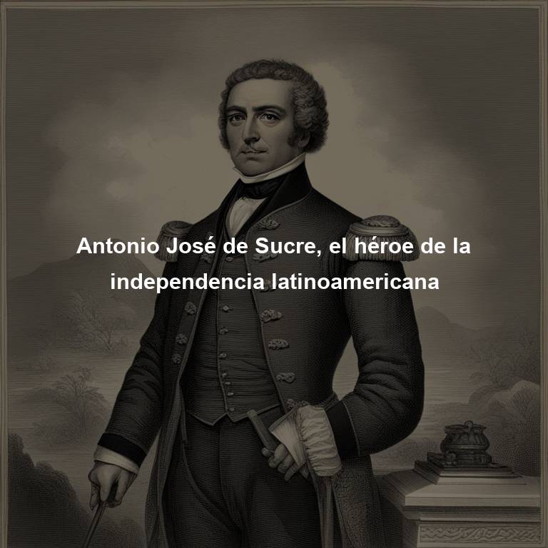 Antonio José de Sucre, el héroe de la independencia latinoamericana
