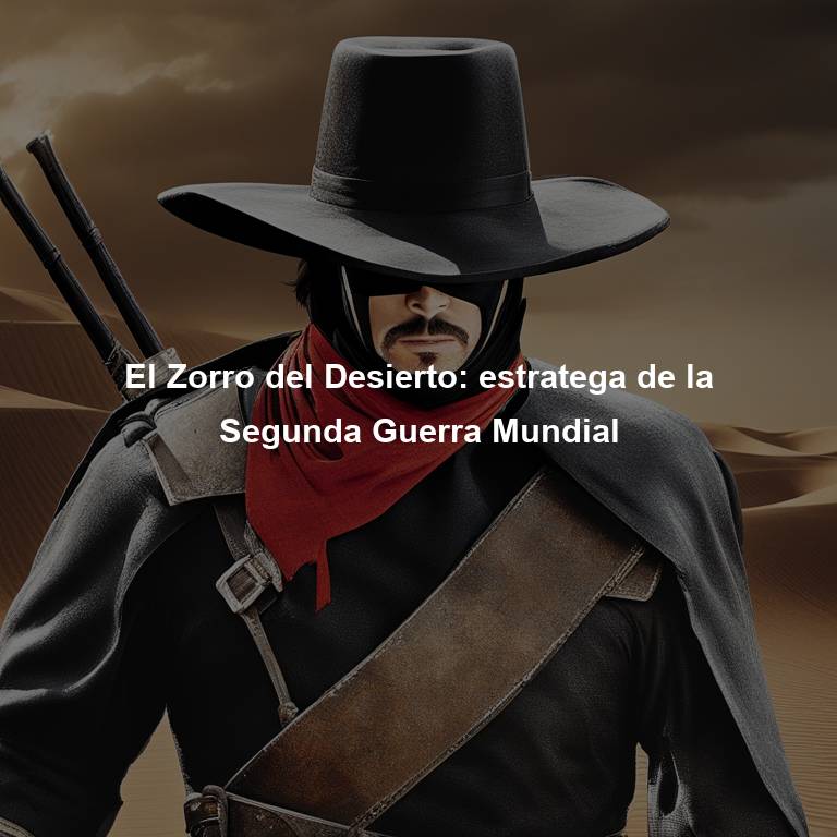 El Zorro del Desierto: estratega de la Segunda Guerra Mundial