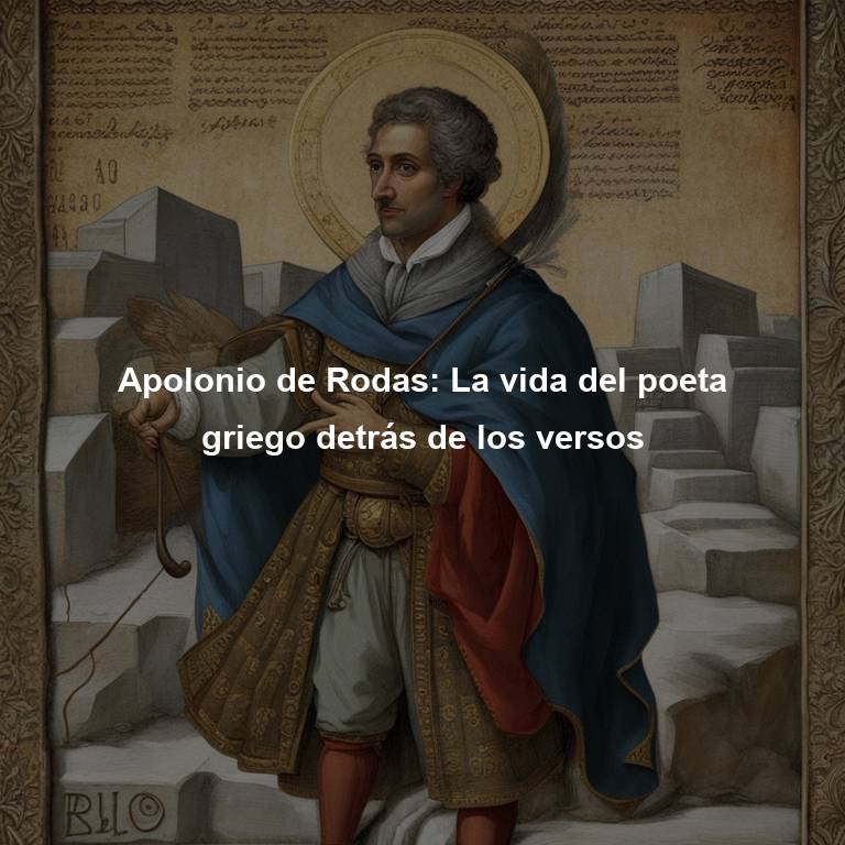 Apolonio de Rodas: La vida del poeta griego detrás de los versos