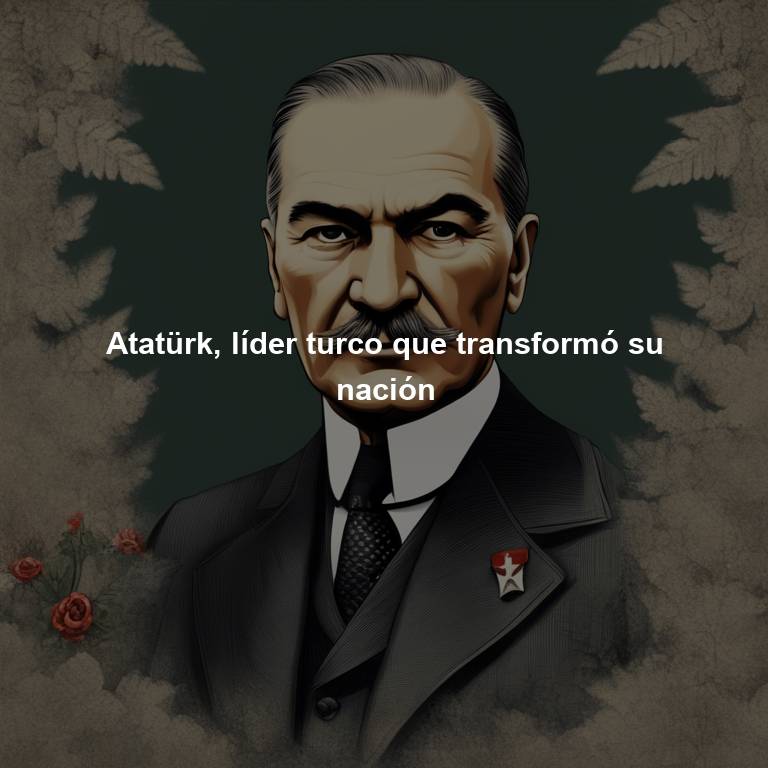 Atatürk, líder turco que transformó su nación