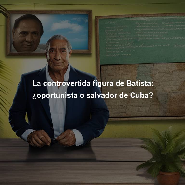 La controvertida figura de Batista: ¿oportunista o salvador de Cuba?