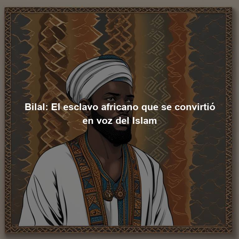 Bilal: El esclavo africano que se convirtió en voz del Islam