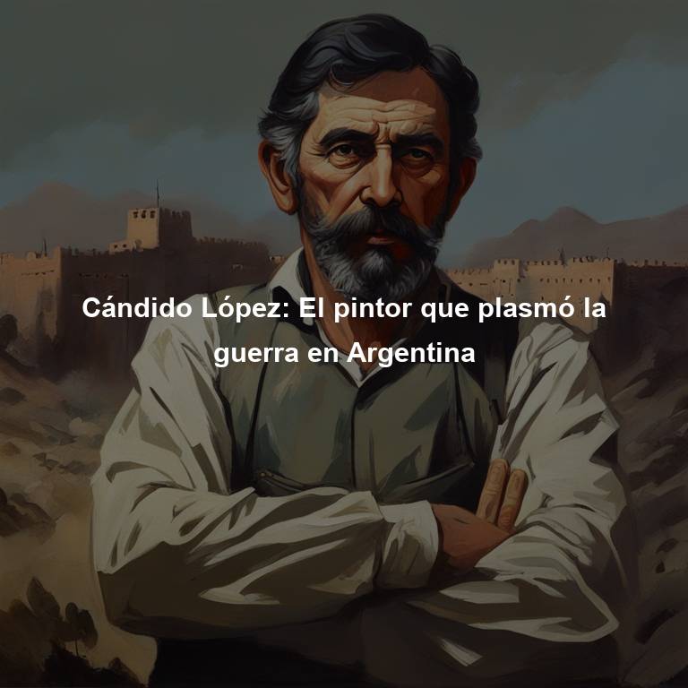 Cándido López: El pintor que plasmó la guerra en Argentina