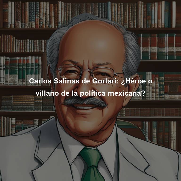 Carlos Salinas de Gortari: ¿Héroe o villano de la política mexicana?