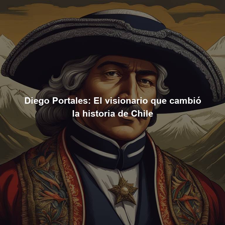 Diego Portales: El visionario que cambió la historia de Chile