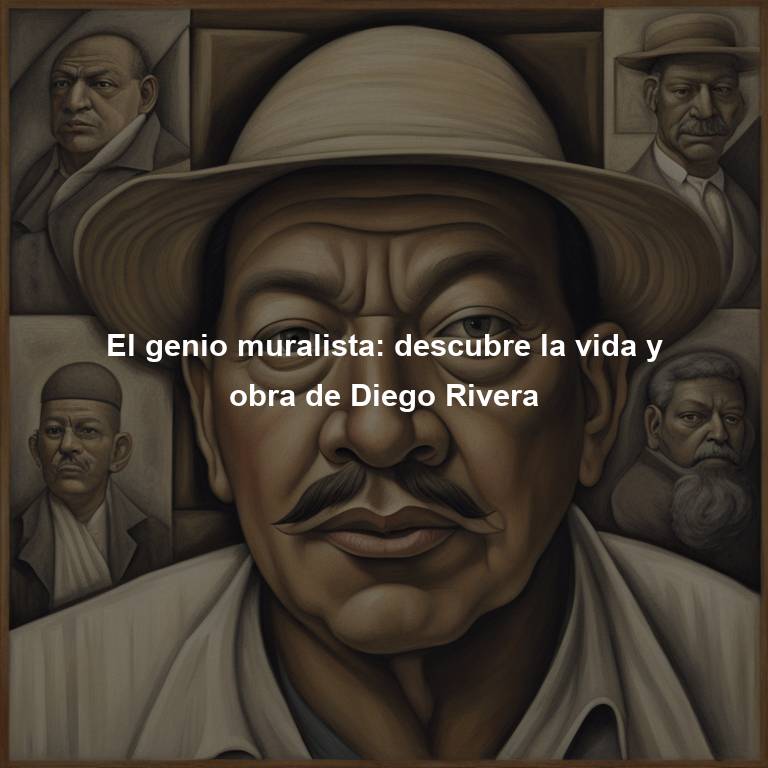 El genio muralista: descubre la vida y obra de Diego Rivera