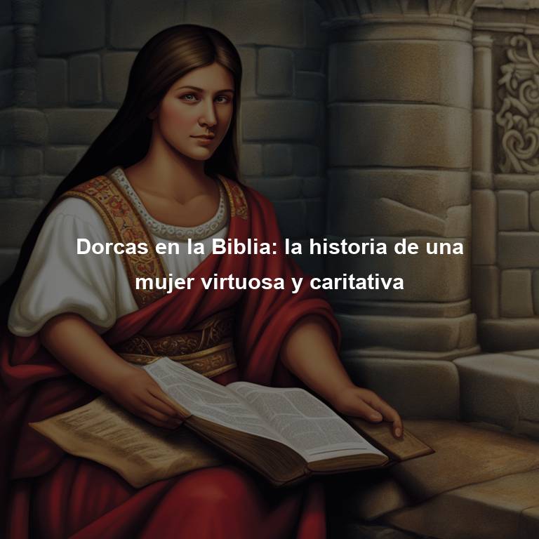 Dorcas en la Biblia: la historia de una mujer virtuosa y caritativa