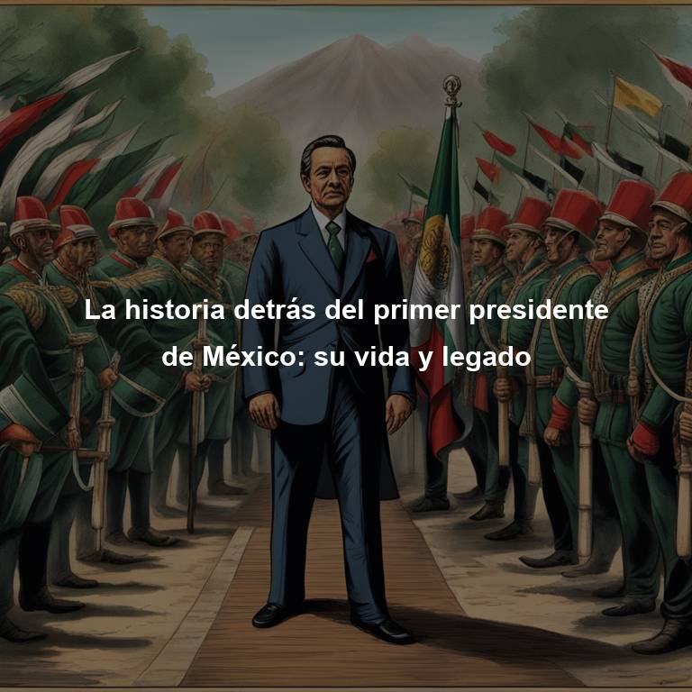 La historia detrás del primer presidente de México: su vida y legado