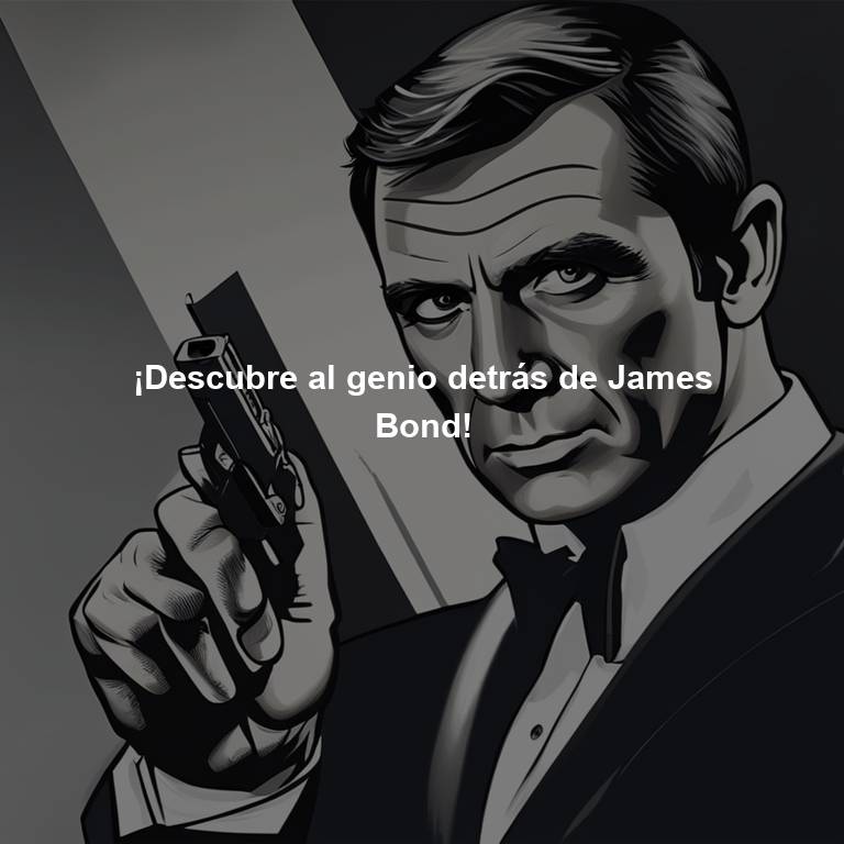 ¡Descubre al genio detrás de James Bond!