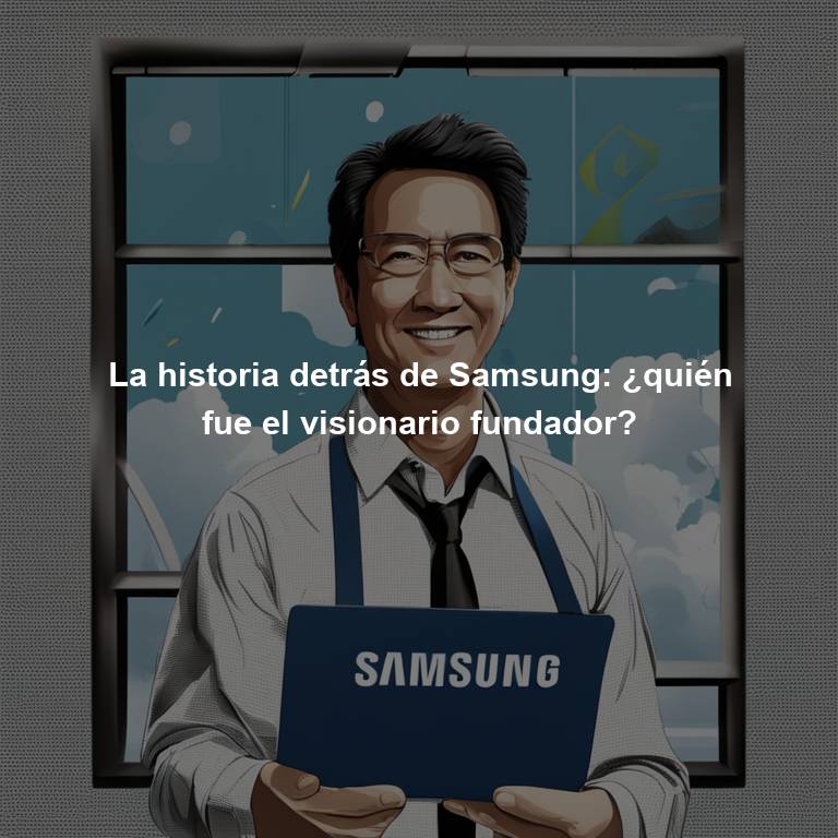 La historia detrás de Samsung: ¿quién fue el visionario fundador?