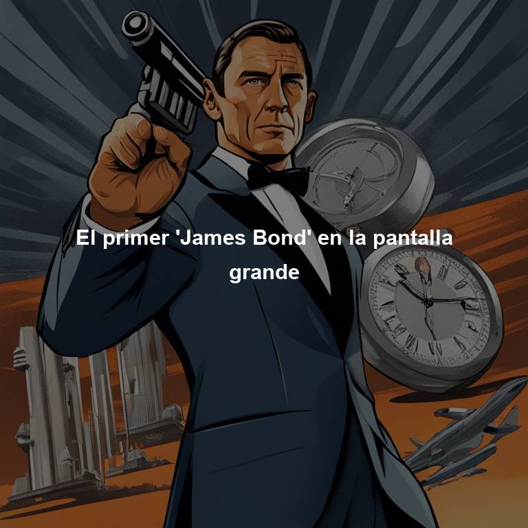 El primer 'James Bond' en la pantalla grande