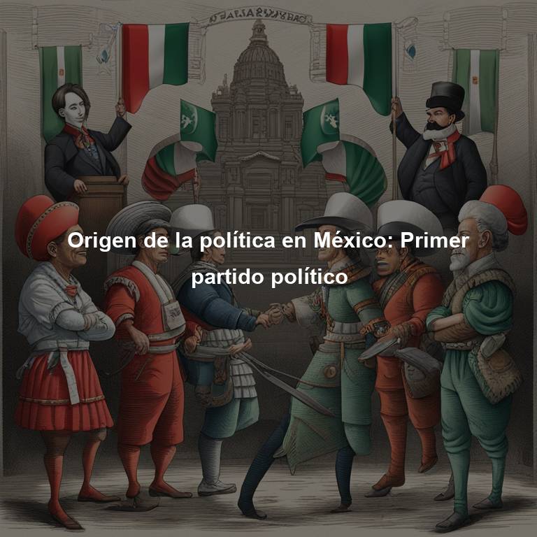 Origen de la política en México: Primer partido político