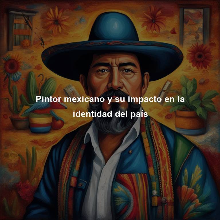 Pintor mexicano y su impacto en la identidad del país