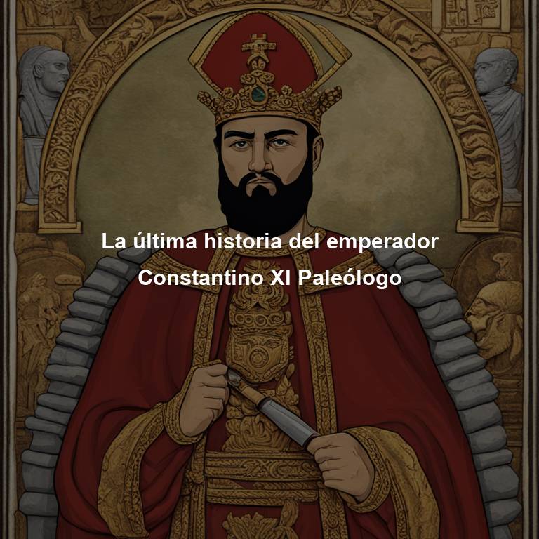 La última historia del emperador Constantino XI Paleólogo