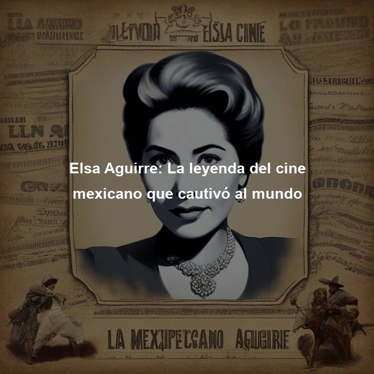 Elsa Aguirre: La leyenda del cine mexicano que cautivó al mundo