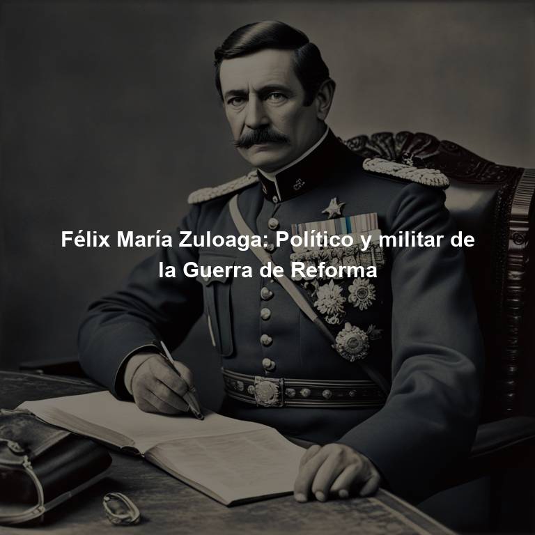 Félix María Zuloaga: Político y militar de la Guerra de Reforma