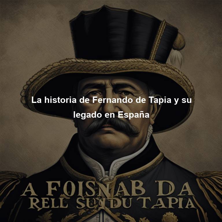 La historia de Fernando de Tapia y su legado en España