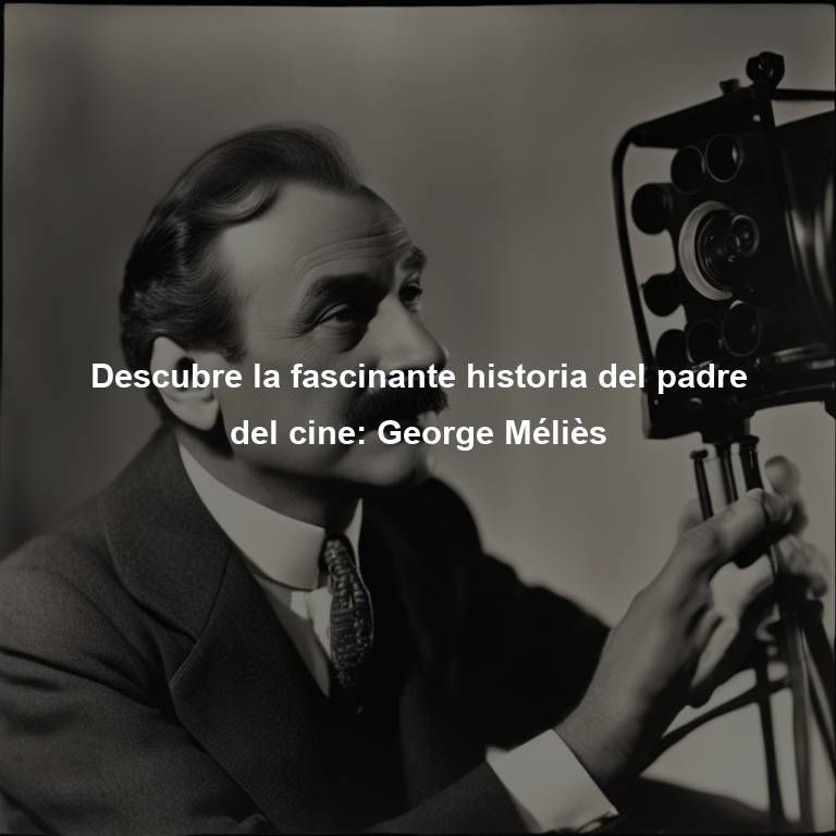 Descubre la fascinante historia del padre del cine: George Méliès