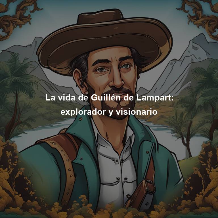 La vida de Guillén de Lampart: explorador y visionario