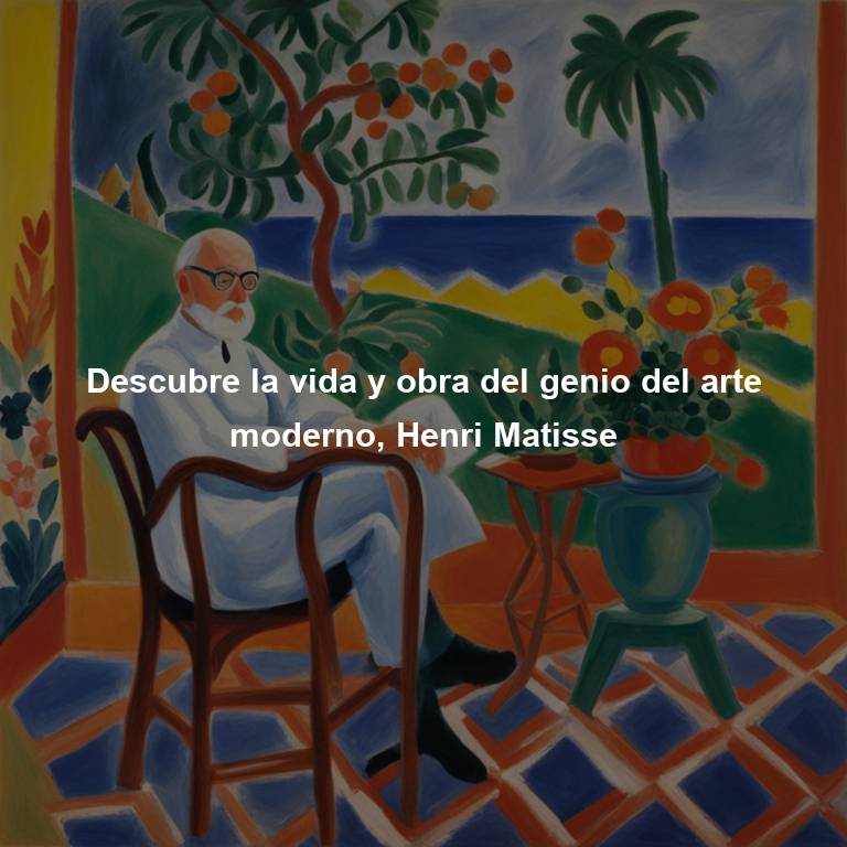 Descubre la vida y obra del genio del arte moderno, Henri Matisse