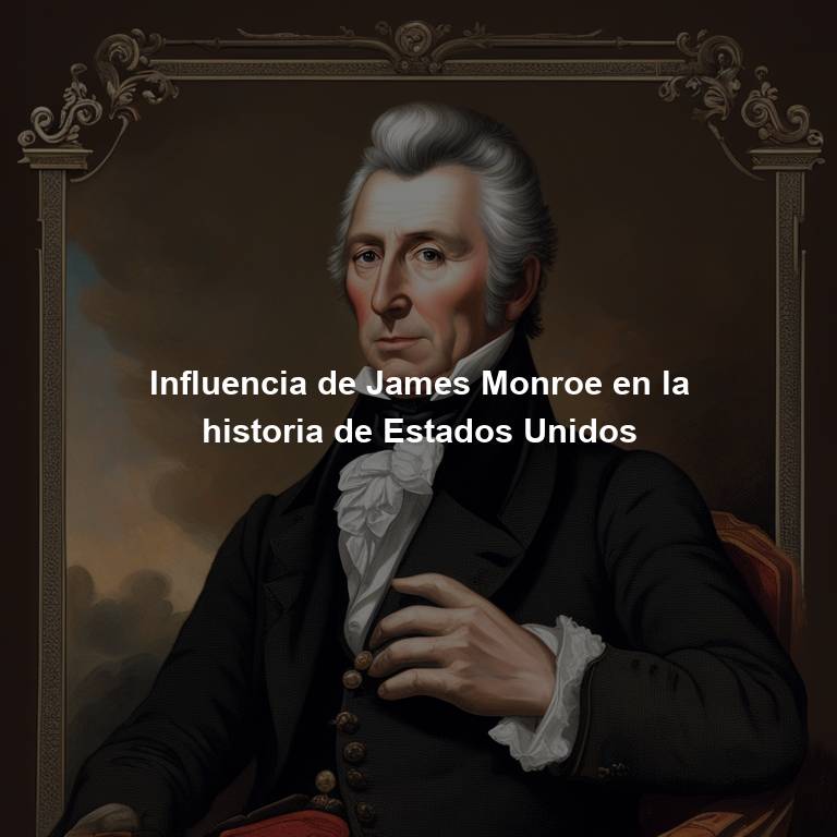 Influencia de James Monroe en la historia de Estados Unidos