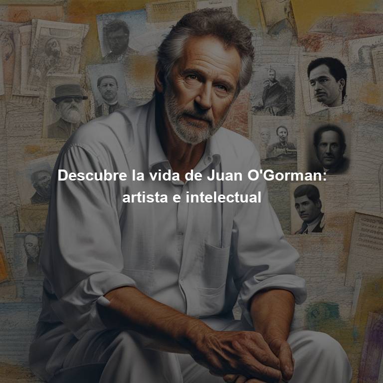 Descubre la vida de Juan O'Gorman: artista e intelectual