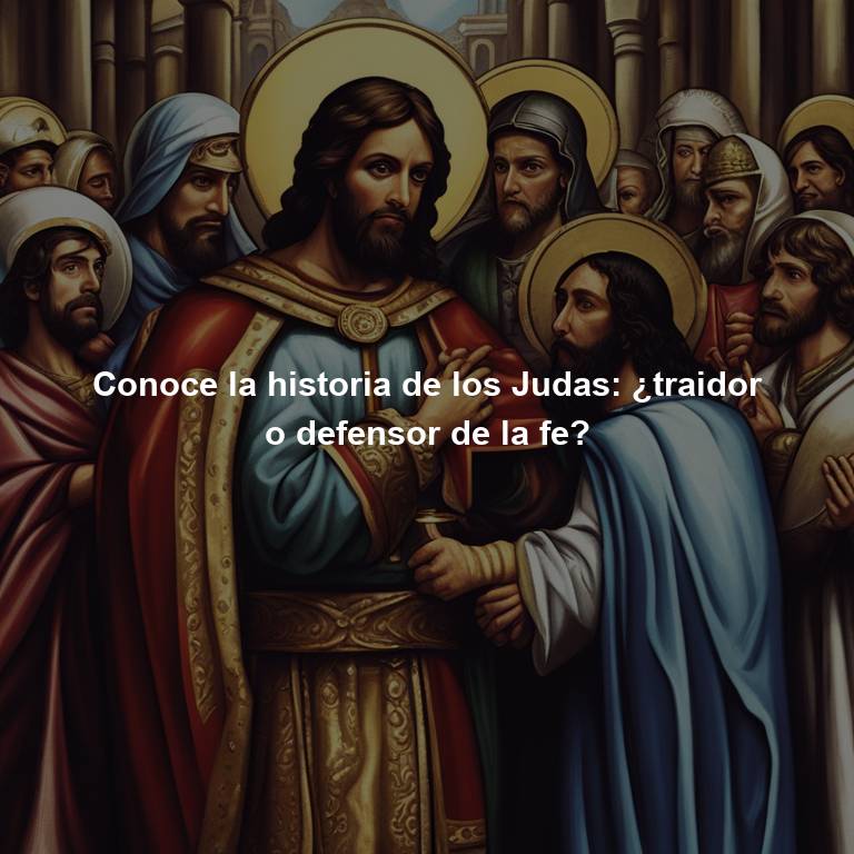 Conoce la historia de los Judas: ¿traidor o defensor de la fe?