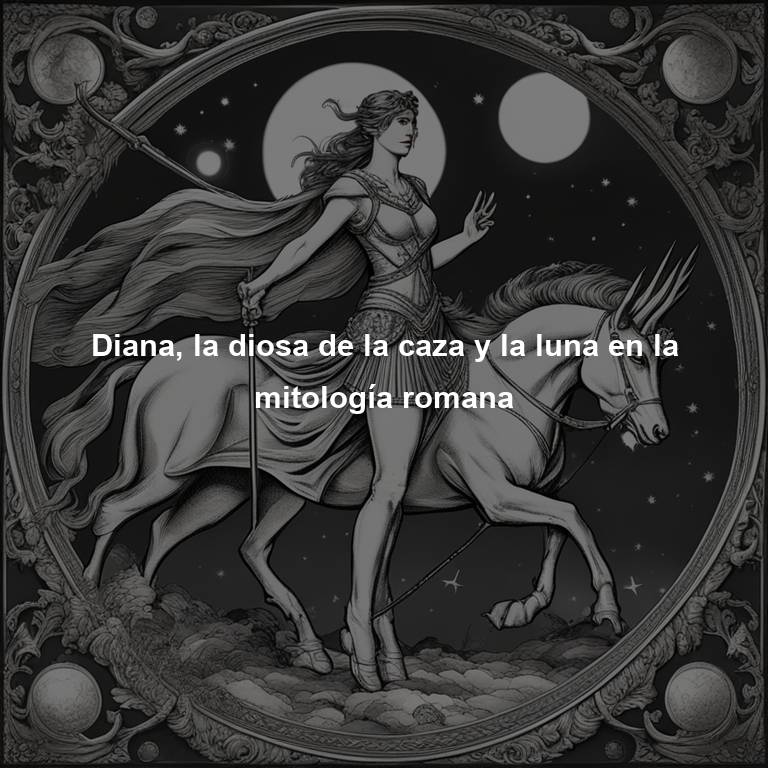 Diana, la diosa de la caza y la luna en la mitología romana