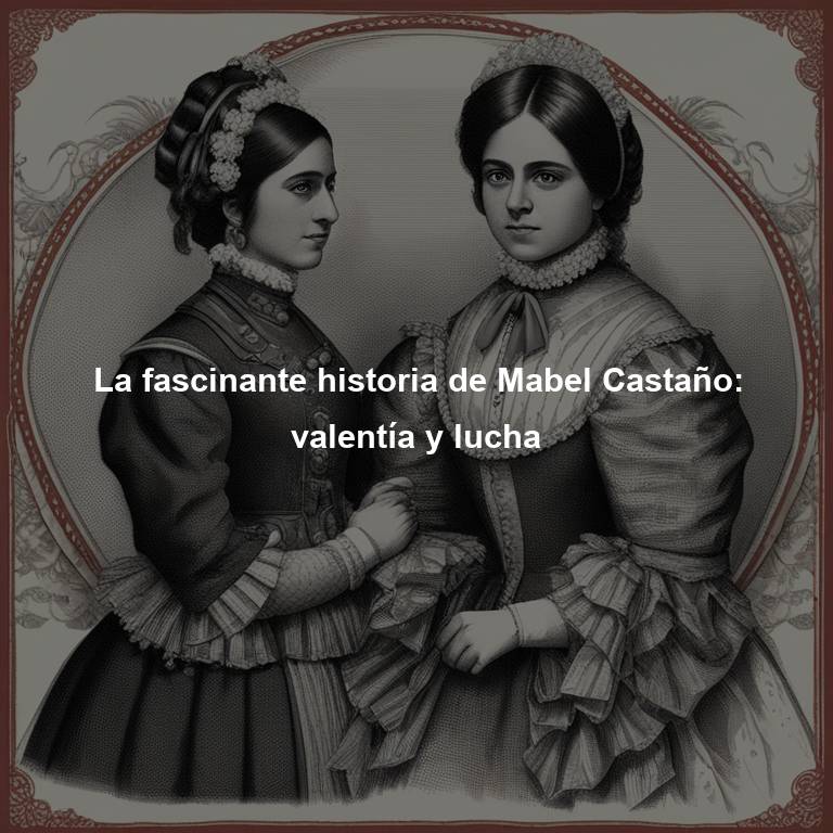La fascinante historia de Mabel Castaño: valentía y lucha
