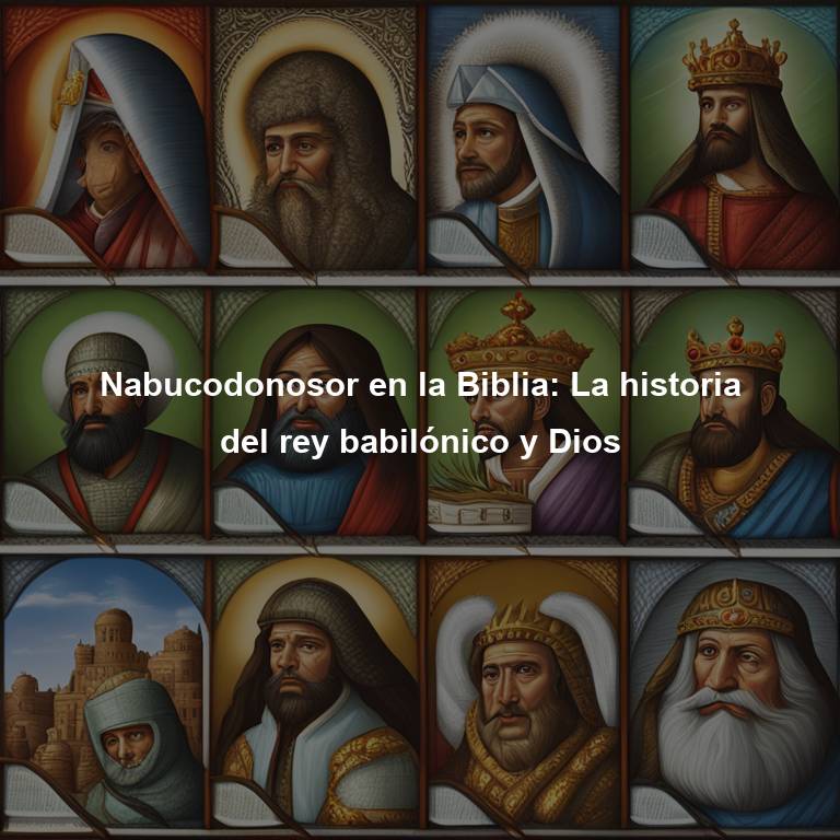 Nabucodonosor en la Biblia: La historia del rey babilónico y Dios