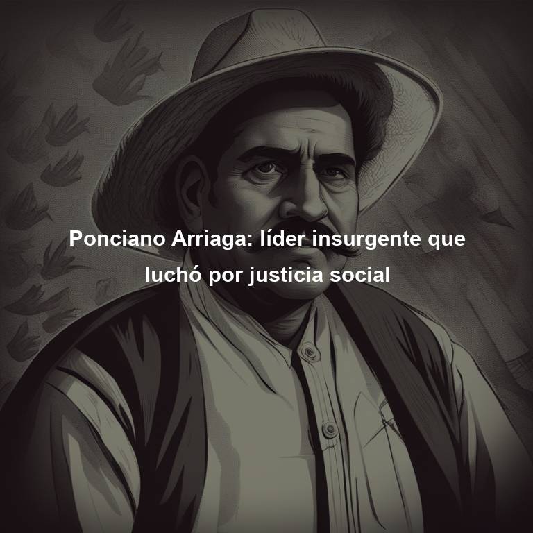 Ponciano Arriaga: líder insurgente que luchó por justicia social