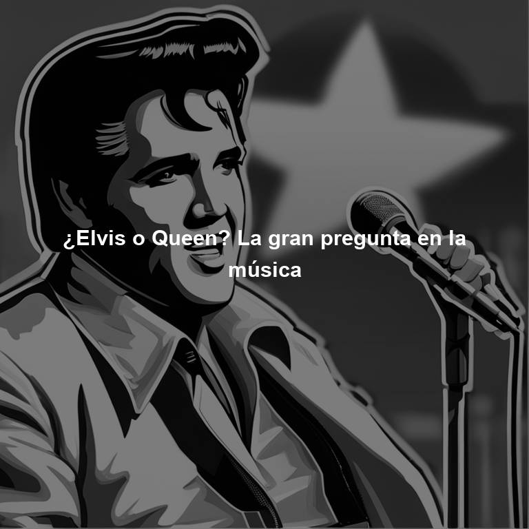 ¿Elvis o Queen? La gran pregunta en la música