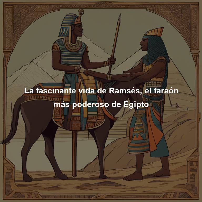 La fascinante vida de Ramsés, el faraón más poderoso de Egipto