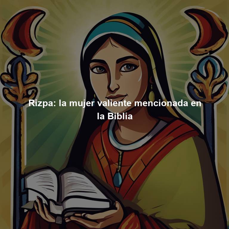 Rizpa: la mujer valiente mencionada en la Biblia