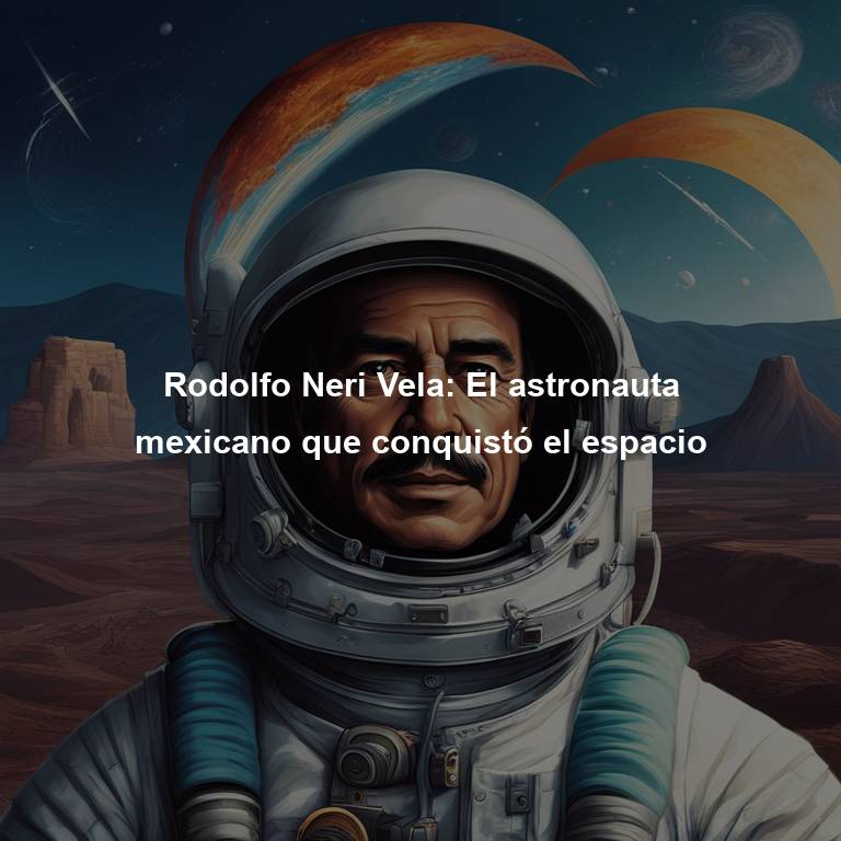 Rodolfo Neri Vela: El astronauta mexicano que conquistó el espacio